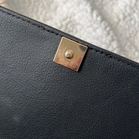 Samara Claire Black Crossbody Bag Apple Vegan Leather - Picture 5 of 9